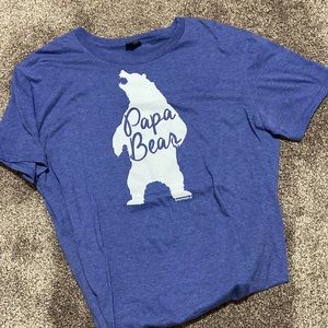 Never worn Papa Bear shirt